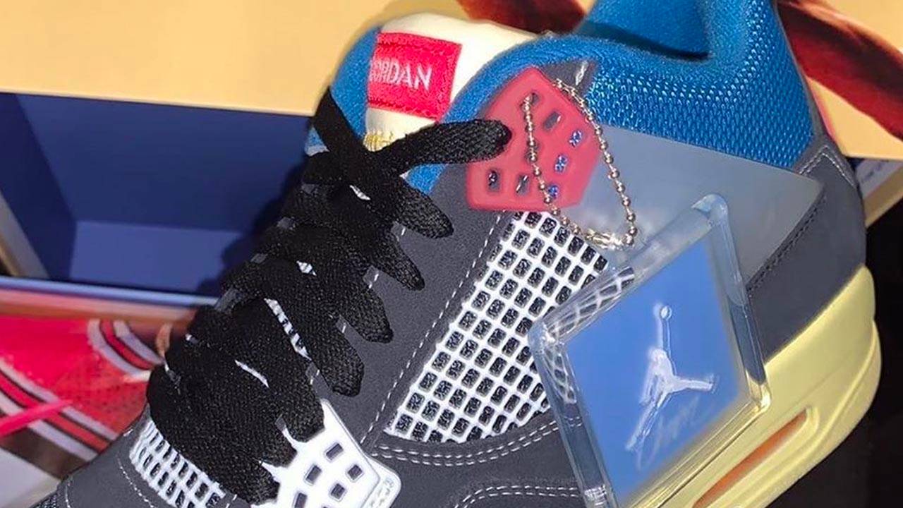 Union LA x Air Jordan 4 SP "Off Noir"
