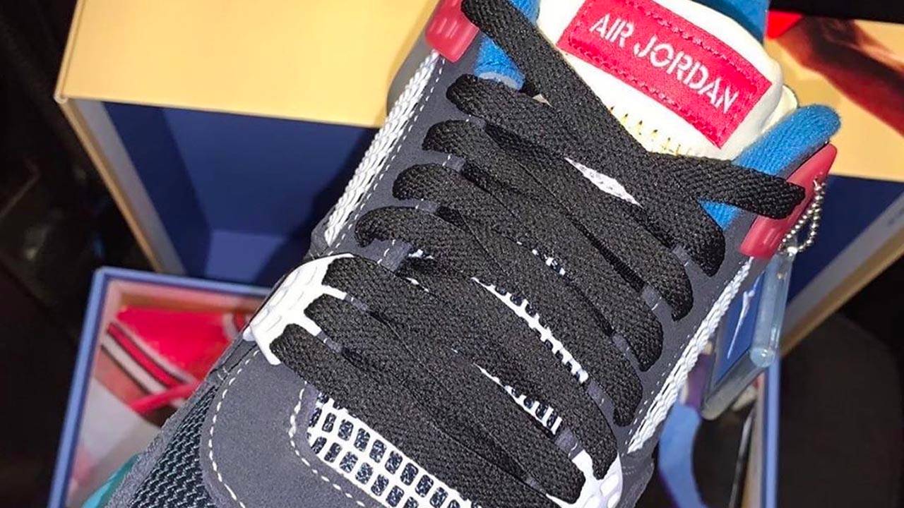 Union LA x Air Jordan 4 SP "Off Noir"