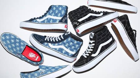 Distressed Denim Features on the Supreme x Vans Summer 2020 Collection
