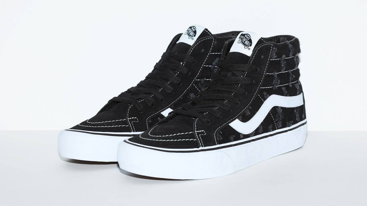 Disressed Denim Features on the Supreme x Vans Summer 2020 Collection