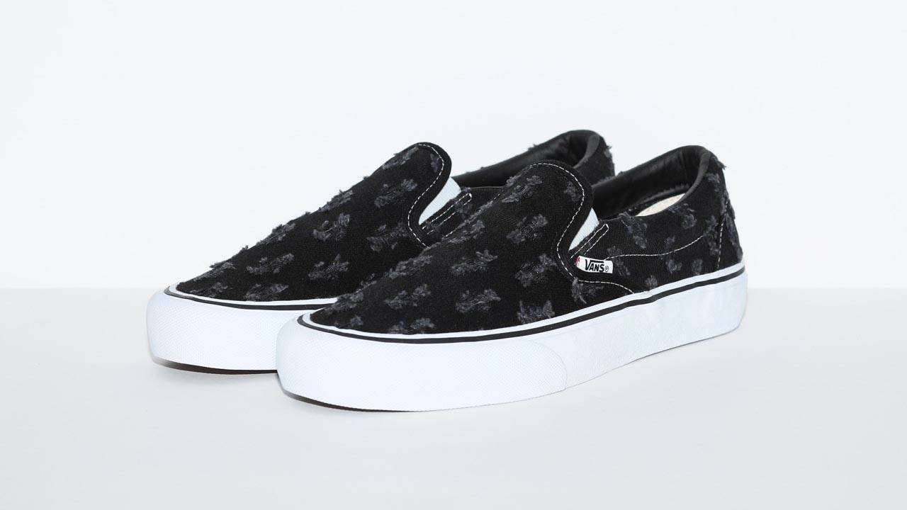 Disressed Denim Features on the Supreme x Vans Summer 2020 Collection