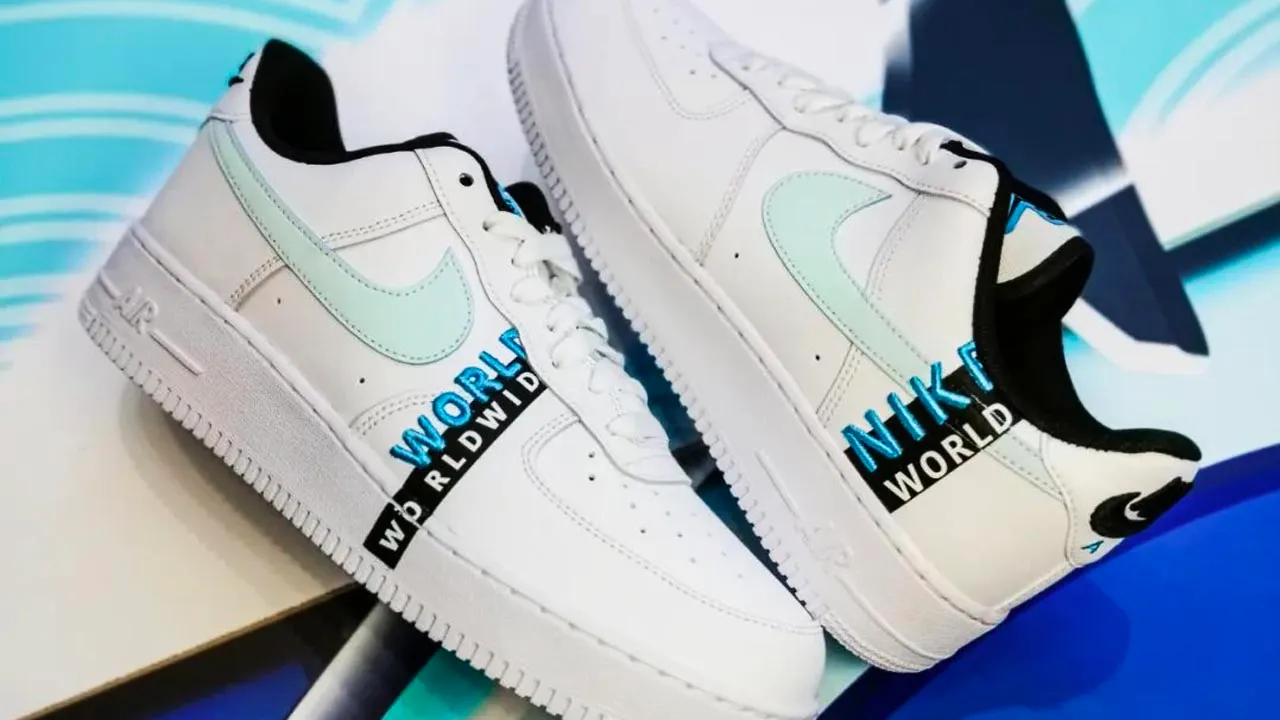 Air force 1 glacier on sale blue