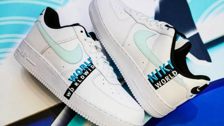 The Nike Air Force 1 "Worldwide Pack Glacier Blue" is Still Available!