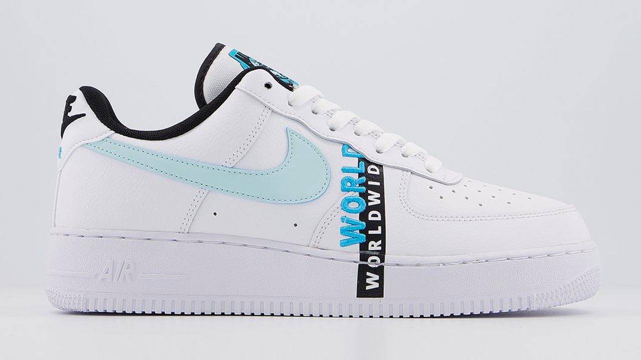 Nike Air Force 1 "Worldwide Pack Glacier Blue"