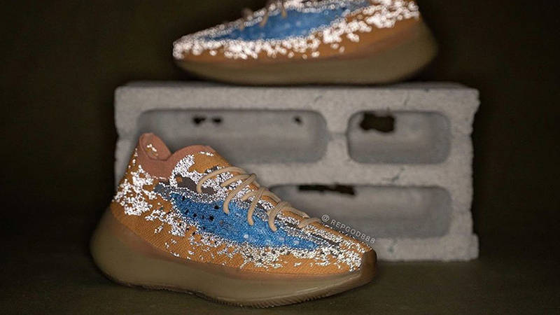 HOT Yeezy 380 Blue Oat Reflective Yeezy Boost 380 Blue Oat