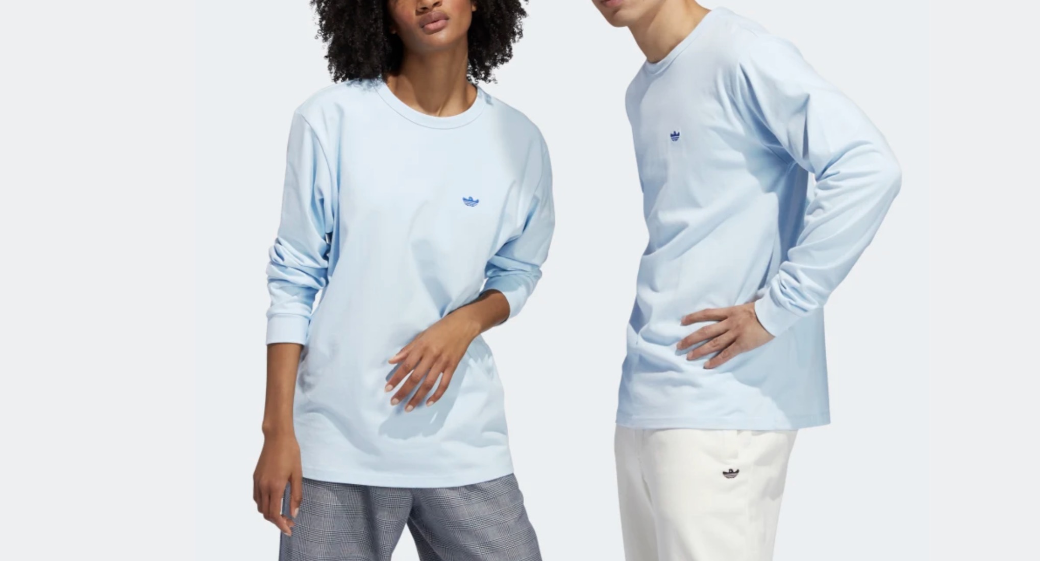 adidas Long Sleeve T-Shirt Blue