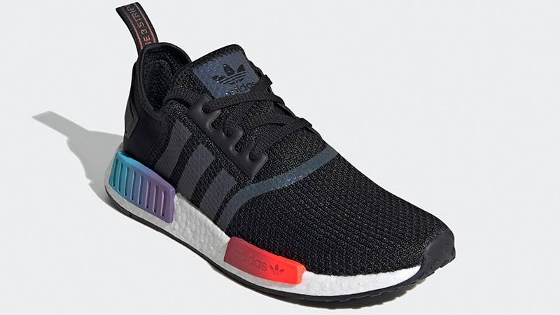 adidas NMD R1 Gradient Black Multi FW4365 side