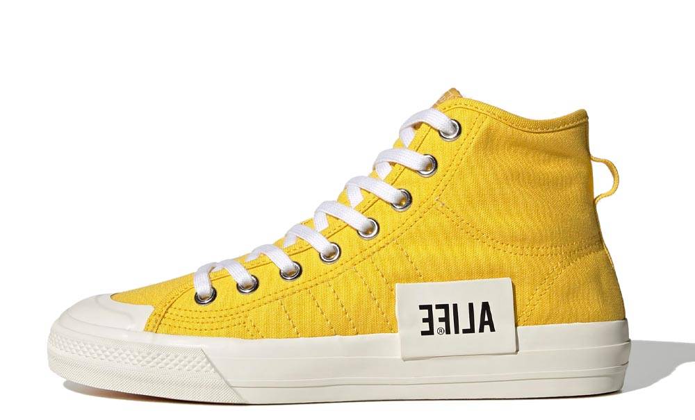 Alife x adidas Nizza Hi Yellow