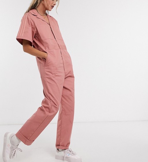 adidas Originals Neutral Boilersuit Pink