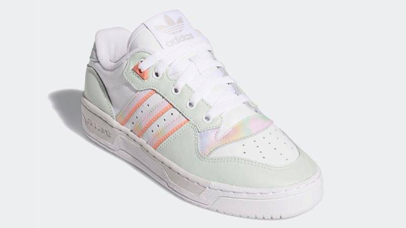 adidas Rivalry Low Tie Dye Dash Green Front