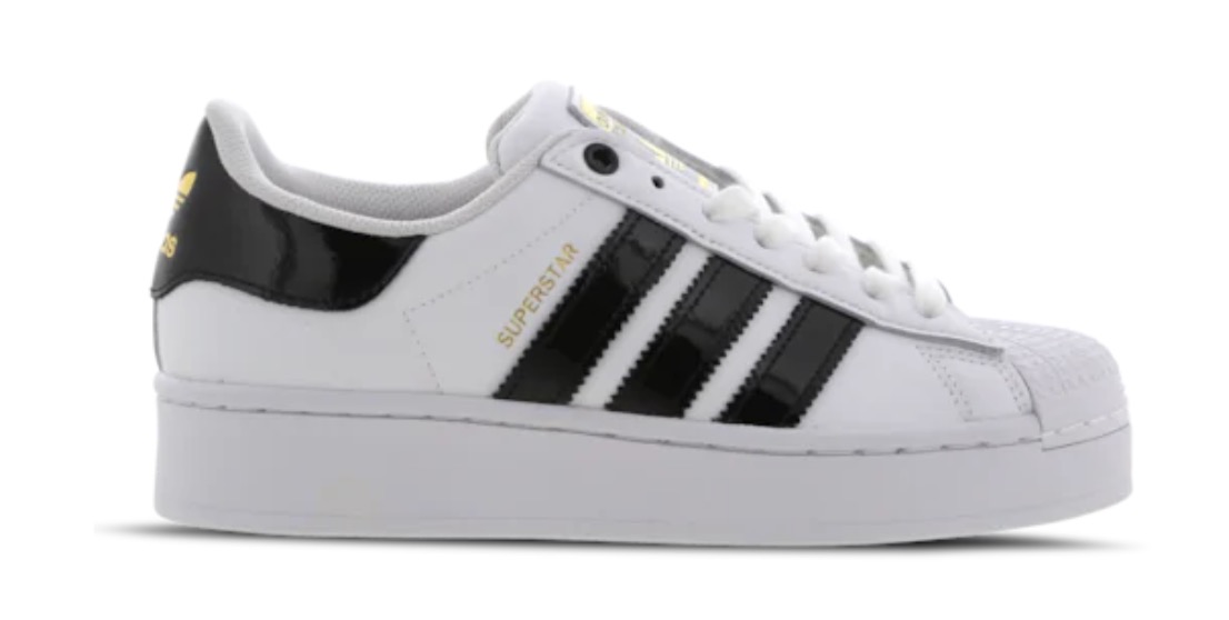 adidas Superstar Bold White Black