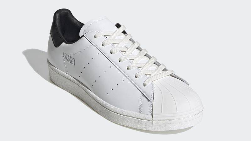 adidas Superstar Pure White Black Front