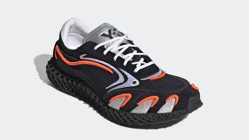 adidas Y-3 Runner 4D Black Orange