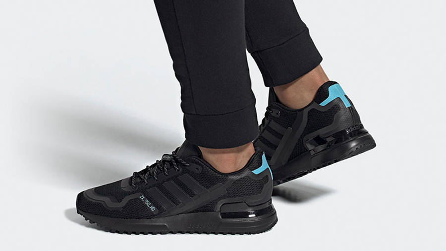 adidas ZX 750 HD Black Cyan | Where To Buy | FV8488 | The Sole ...
