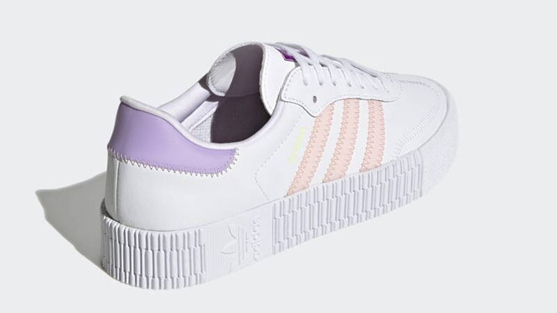 adidas sambarose White Pink