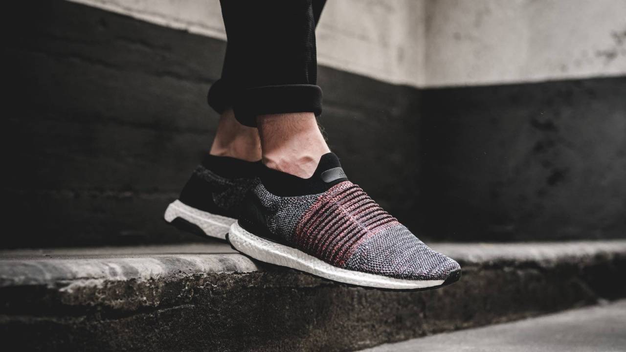adidas ultra boost laceless on foot