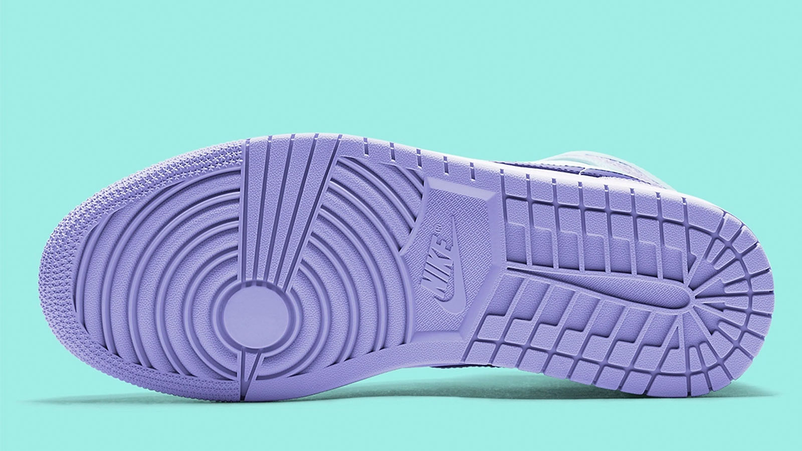 air jordan 1 purple. green outsole