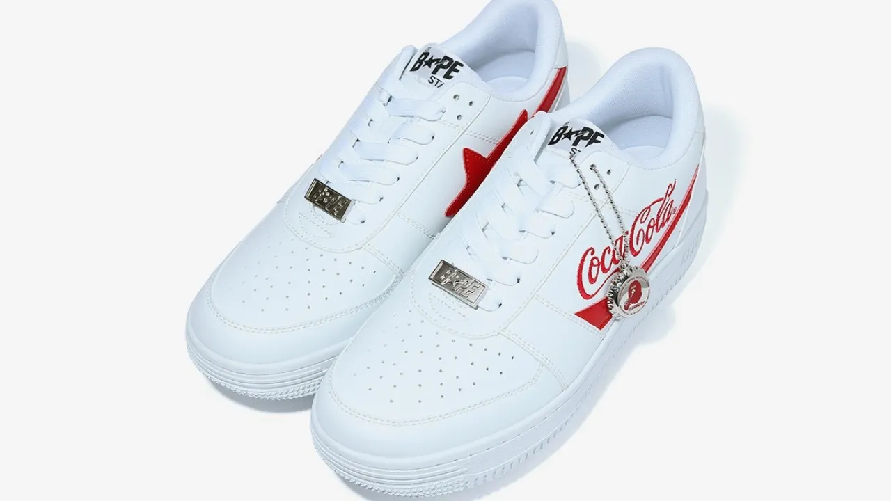 A Coca Cola x A Bathing Ape BAPESTA is on the Way! | The Sole Supplier