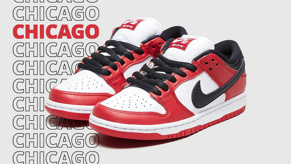 Image via size? chicago dunk low sb