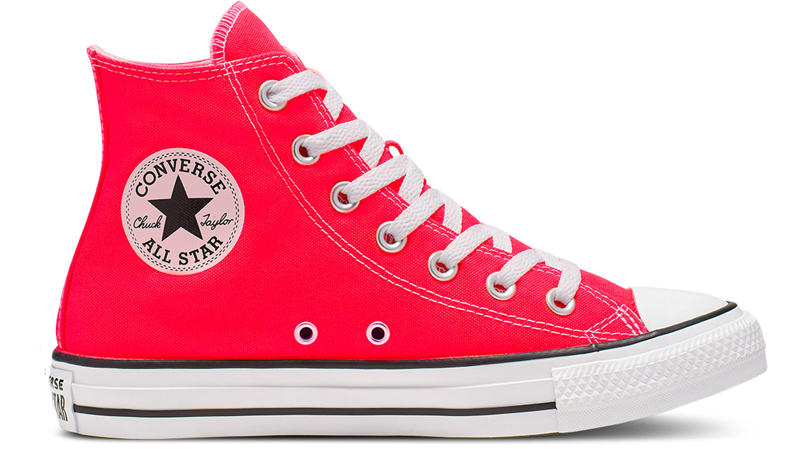 converse high top bright red