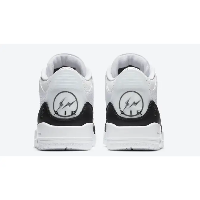 fragment design x Jordan 3 White Black | Where To Buy | DA3595-100