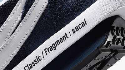 fragment fragment x sacai waffle design x sacai x Nike LDWaffle Navy Black | Where To Buy