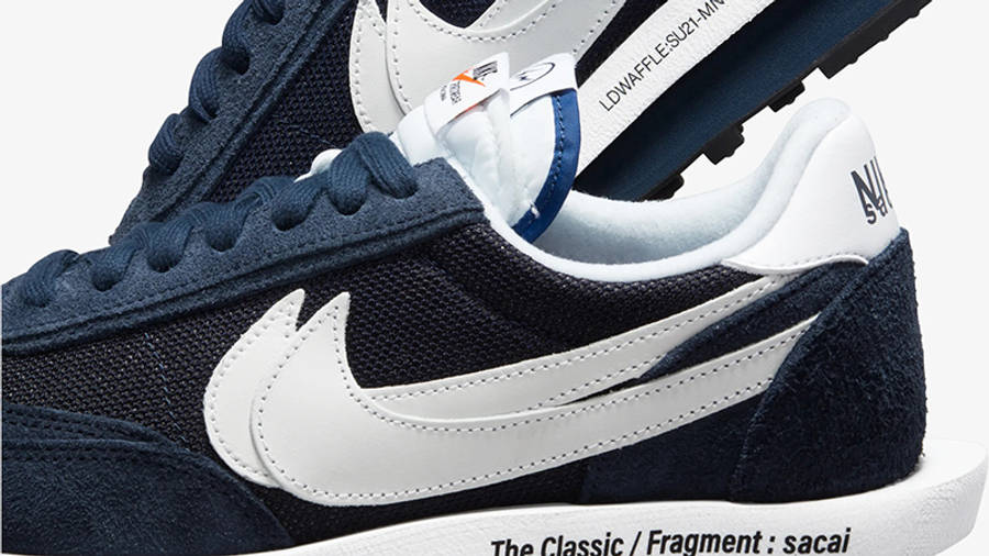 fragment design x sacai x Nike LDWaffle Navy Black | Where To Buy |  DH2684-400 | The Sole Supplier