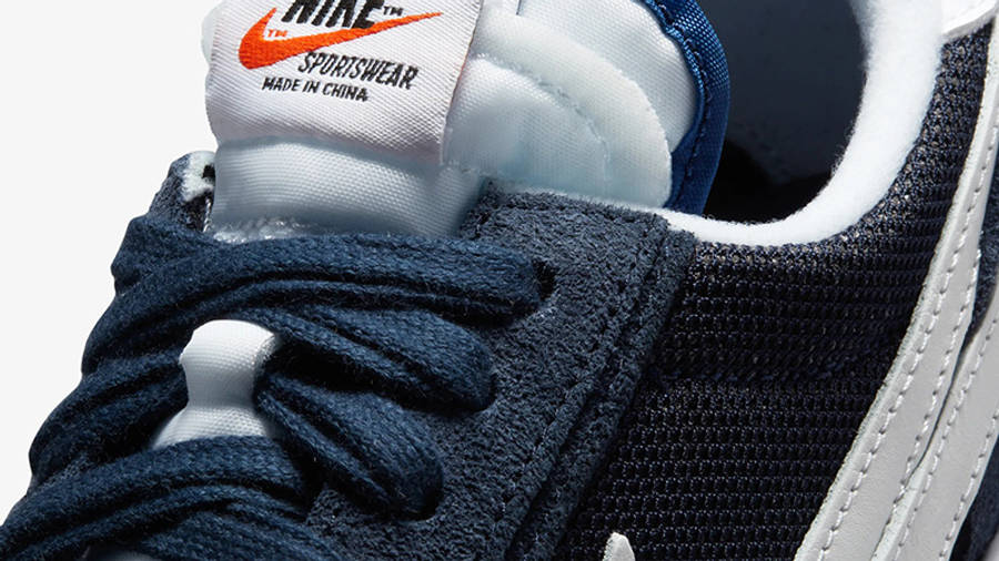 fragment design x sacai x Nike LDWaffle Navy Black | Where To Buy 