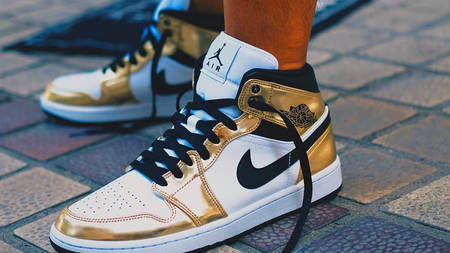The Air Jordan 1 Mid SE "Metallic Gold" is a Lesson in Luxury The Air Jordan 1 Mid SE "Metallic Gold" is a Lesson in Luxury