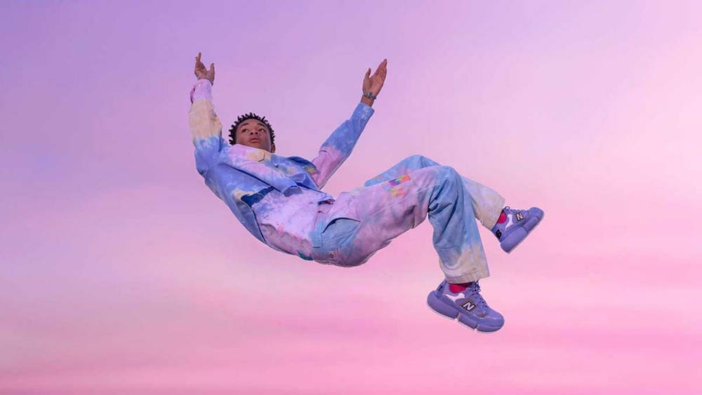 Image via New Balance jaden smith vision new balance