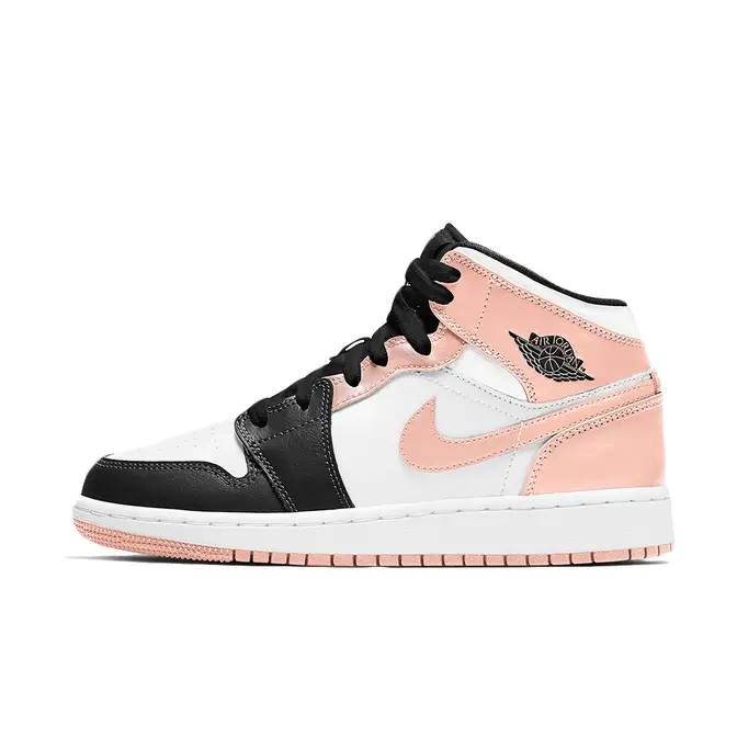 Jordan 1 Mid GS White Crimson Tint | Where To Buy | 554725-133 | The ...