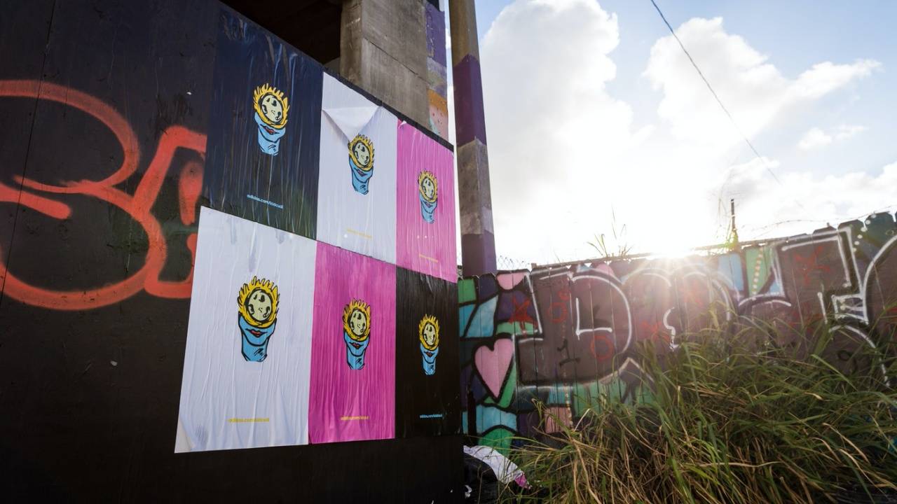 kid cudi bape poster