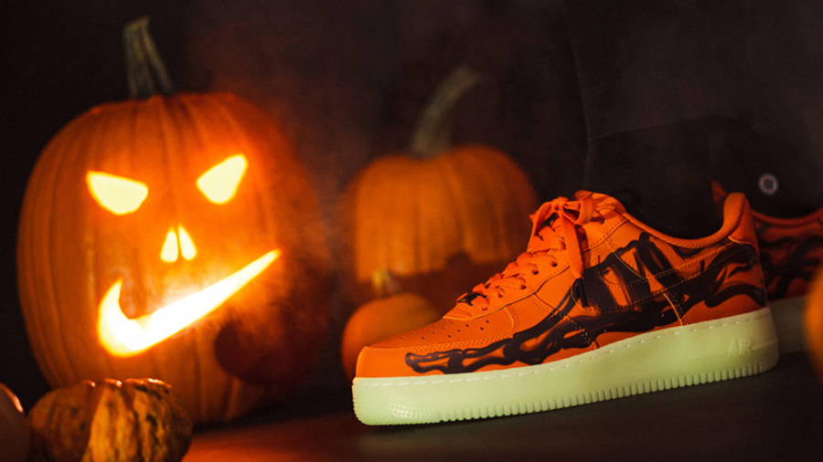 orange halloween air force 1