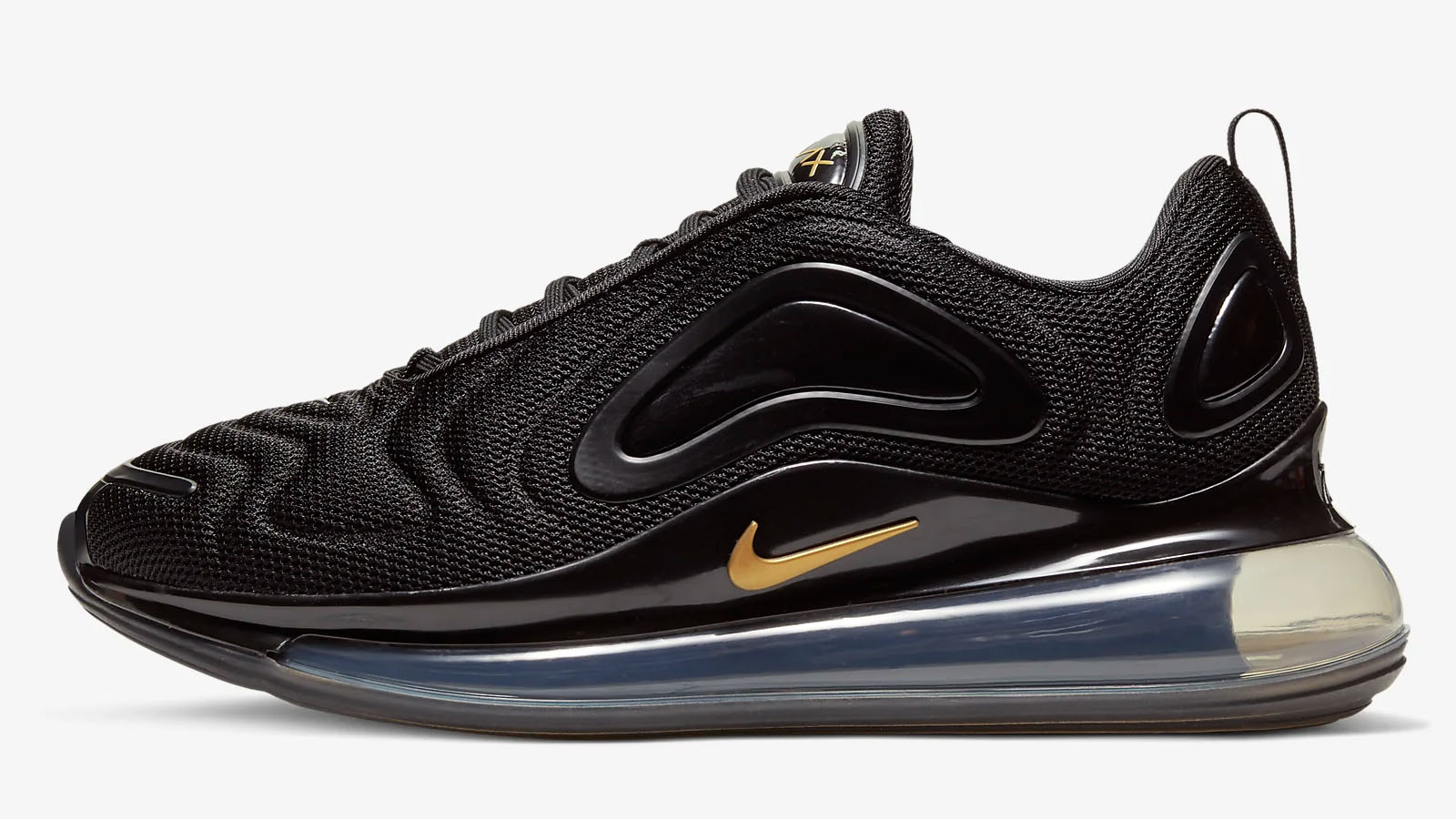 nike air max 720 black gold