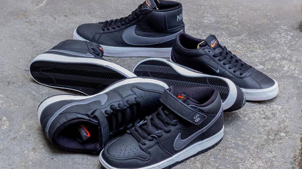 nike sb orange label