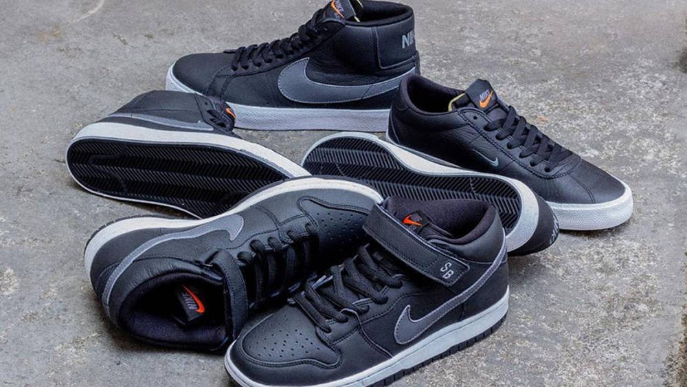 nike sb orange label