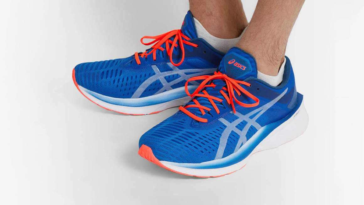 asics novablast blue