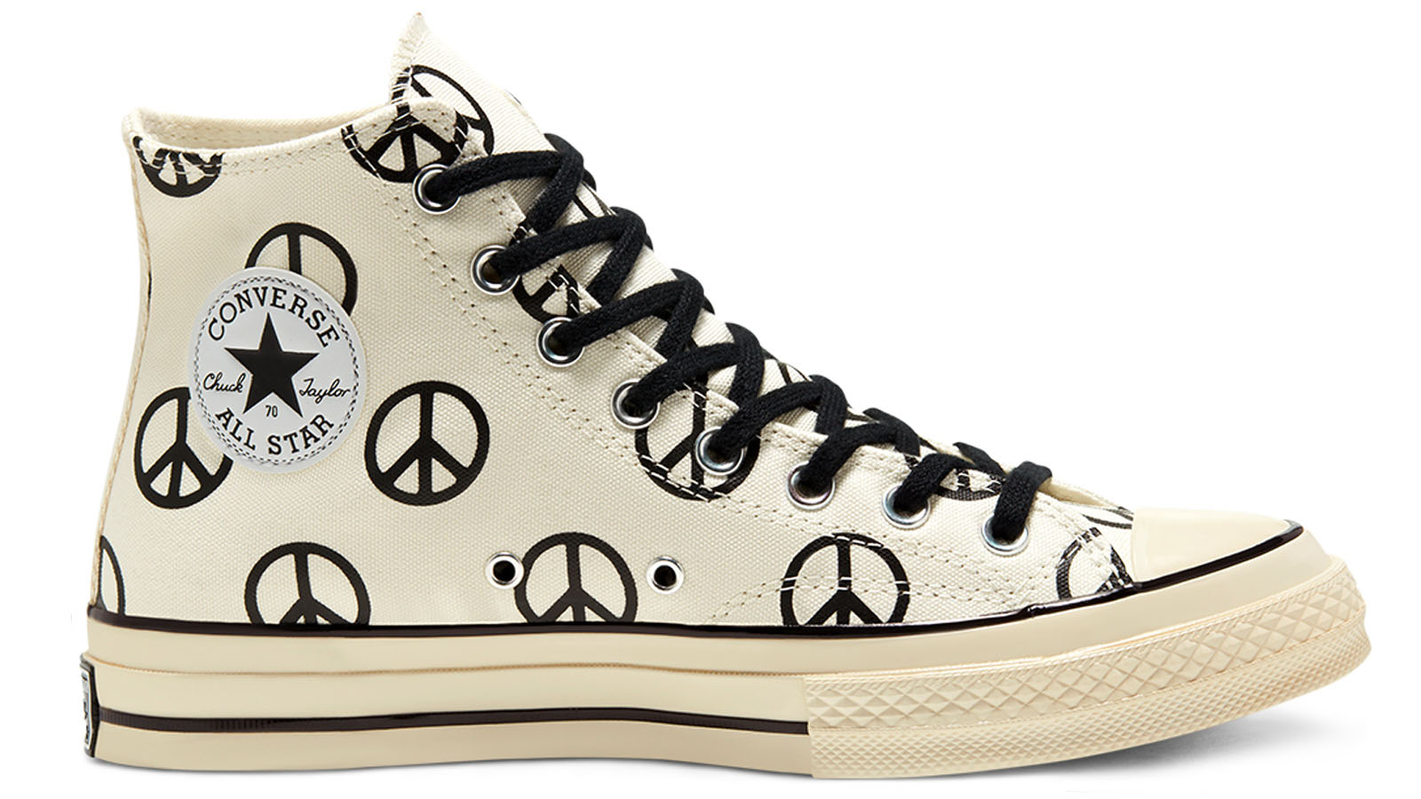 peace converse high top