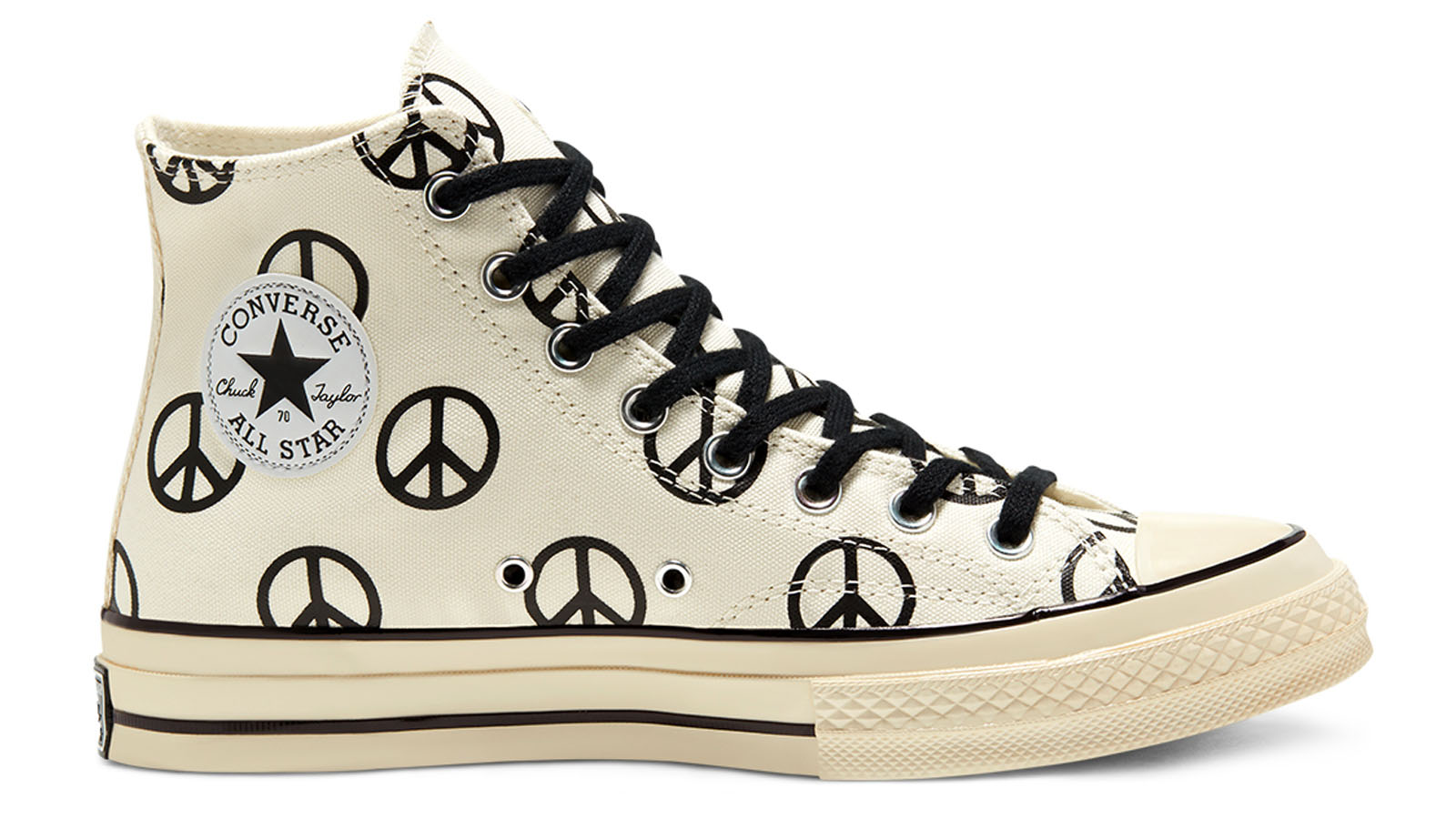 peace sign converse