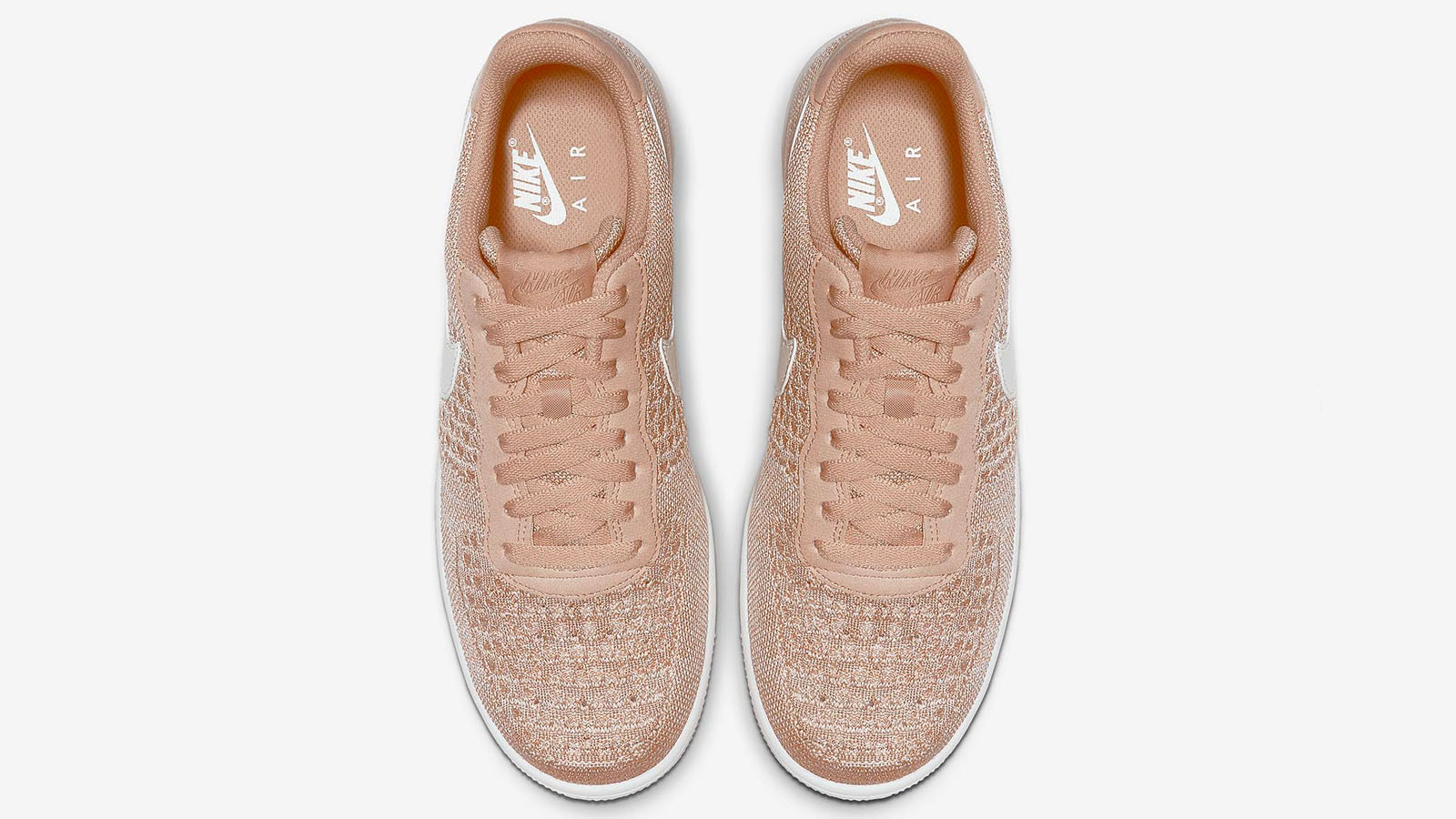 peachy knit nike AF1