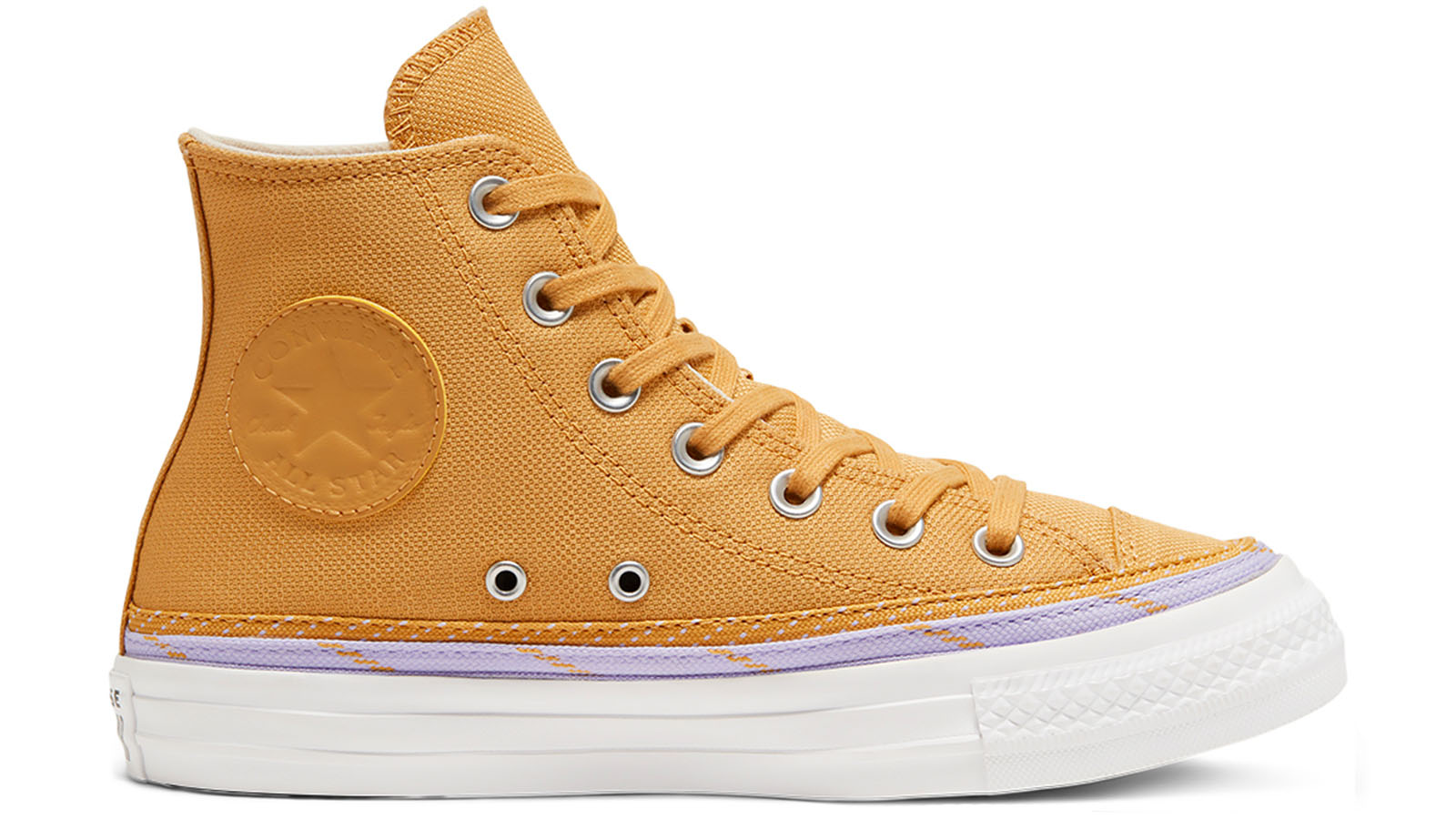 platform converse yellow