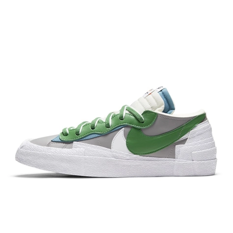 sacai x Nike low Blazer Low Medium Grey Green