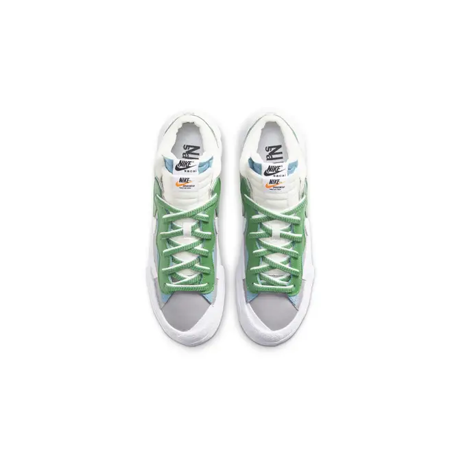 sacai x Nike Blazer Low Medium Grey Green Middle
