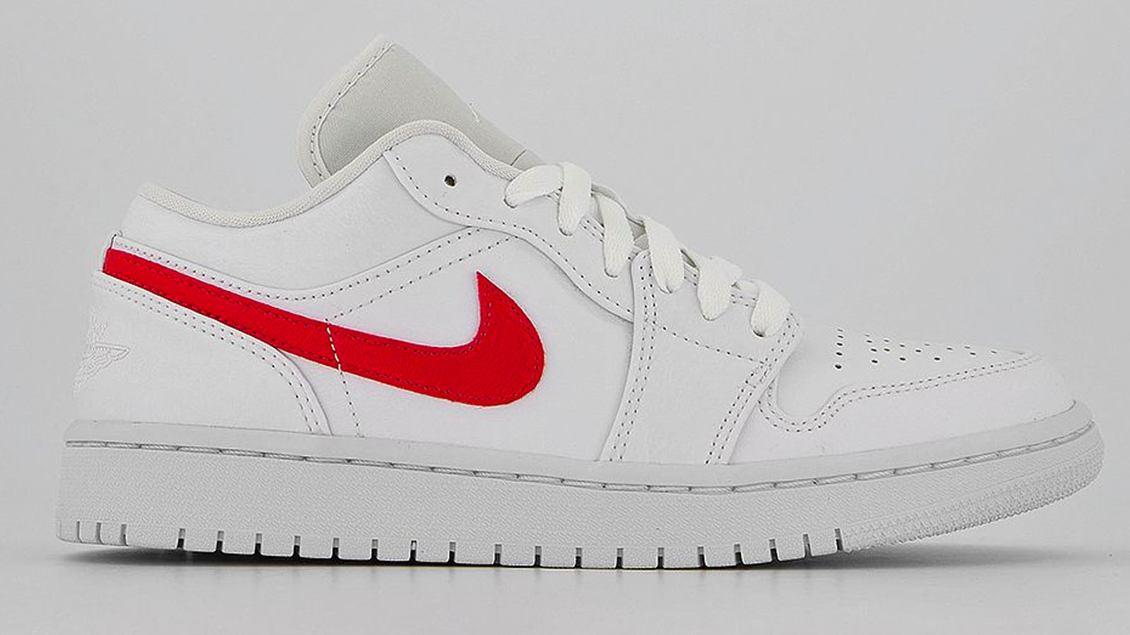 white red air jordan 1