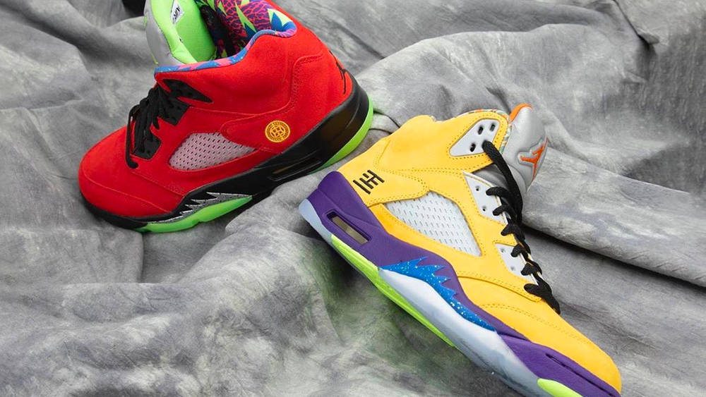 Image via hanzuying Air Jordan 5 "What The"