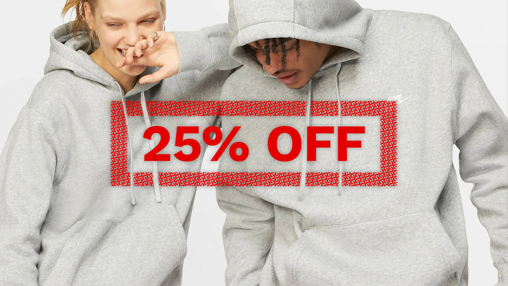 Slash 25% Off These Swoosh Sneakers, Shirts & Socks at Nike UK! Slash 25% Off These Swoosh Sneakers, Shirts & Socks at Nike UK!