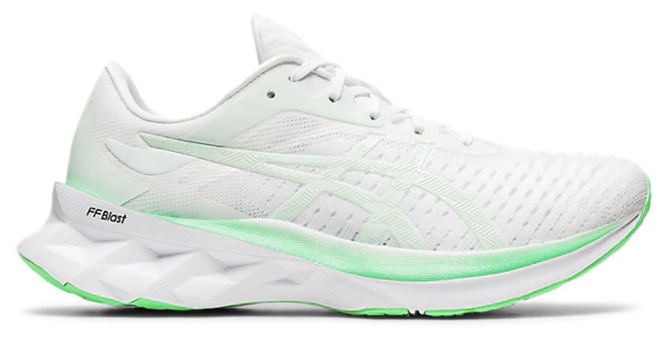 ASICS Novablast White Mint