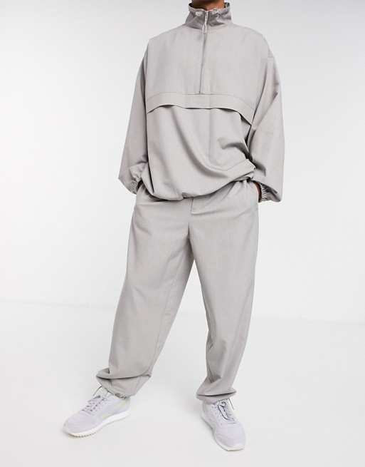 ASOS White Co-ord Tracksuit Top