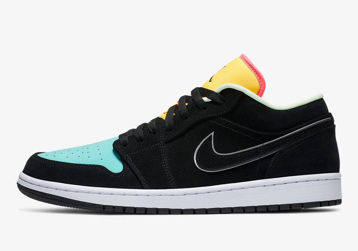 Shock Launch: The Jordan 1 Low "Black Aurora Green" Just Dropped at Footasylum 3