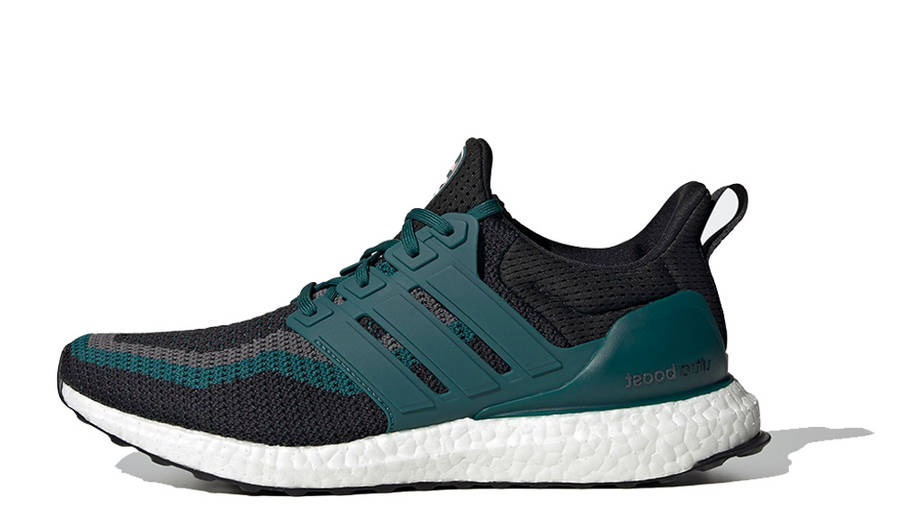 adidas boost green black